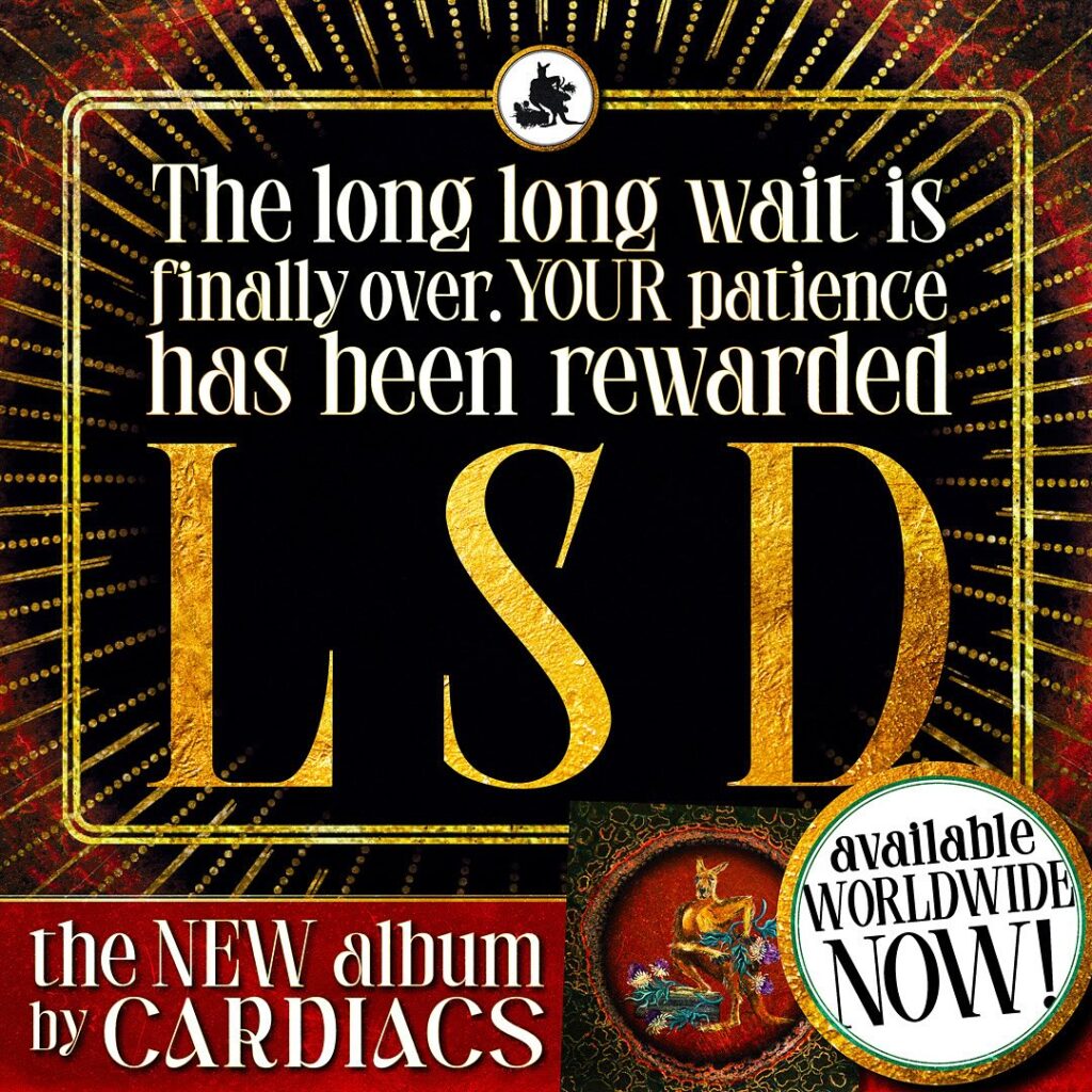 Cardiacs LSD announcement