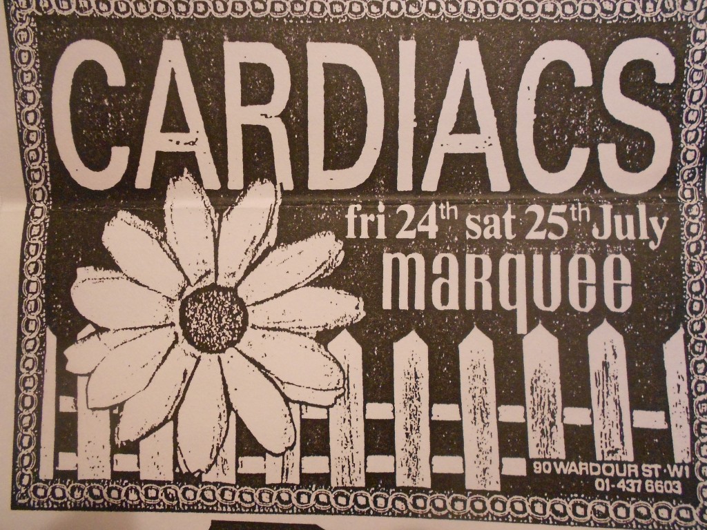 cardiacs marguee 25-07