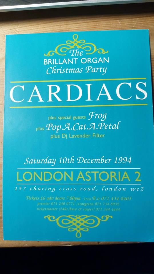 cardiacs organ christmas party