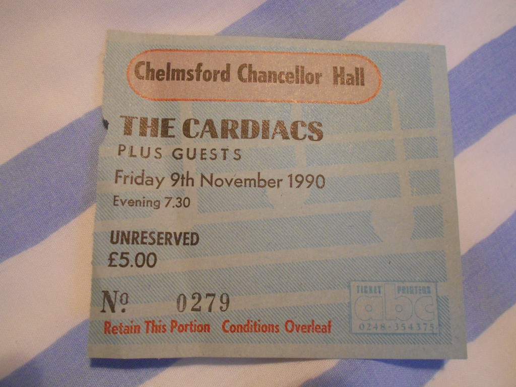 chelmsford cardiacs ticket