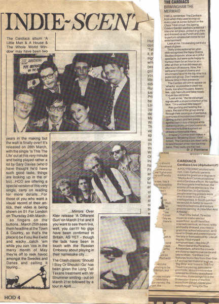 cardiacs article clips