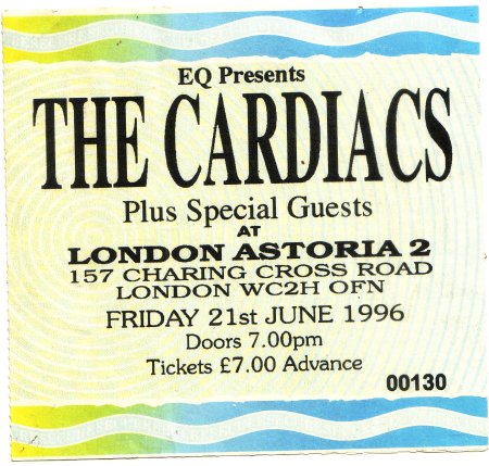 tickets astoria 1996