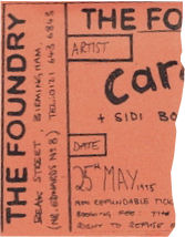 tickets foundry 1995