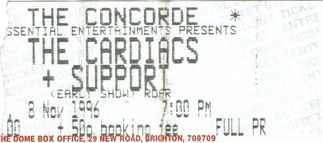 tickets theconcorde 1996