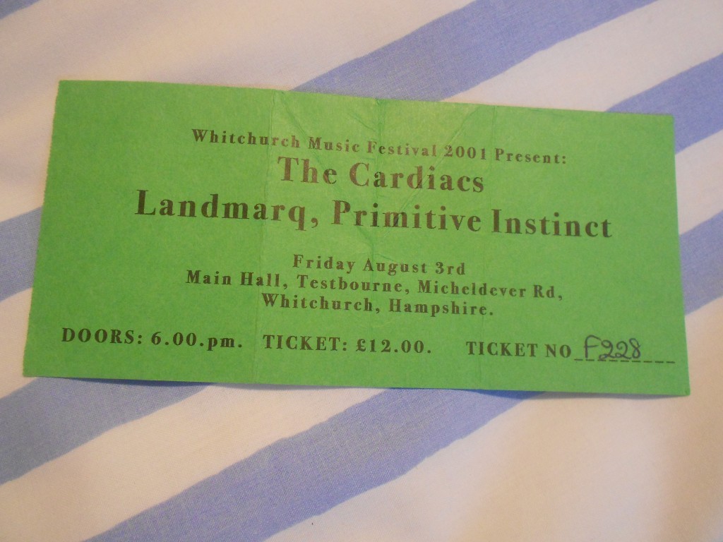 whitchurch fest cardiacs ticket